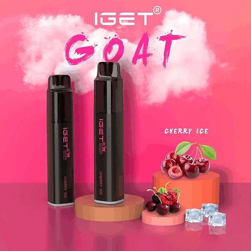 iget goat cherry ice – 5000 puffs 1.webp