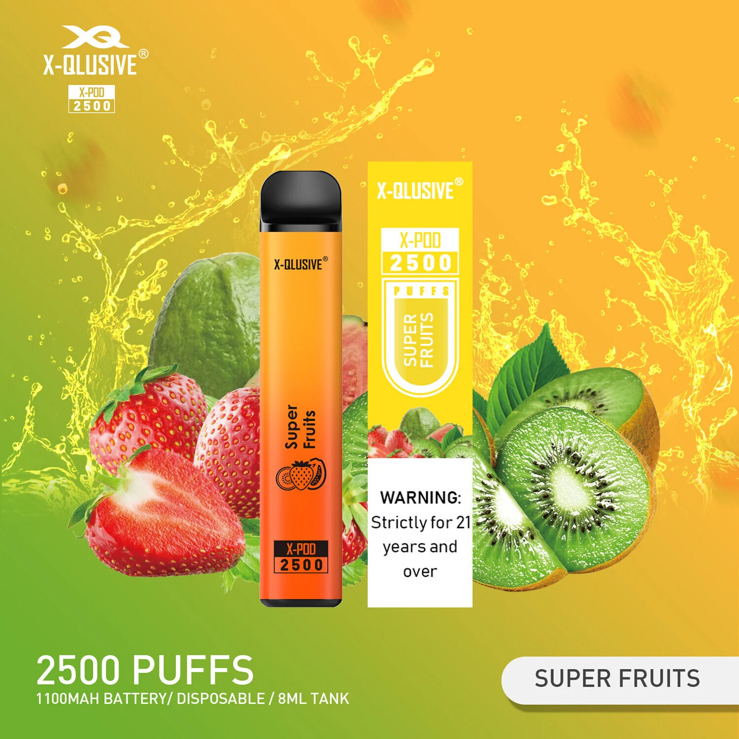 x qlusive mega super fruit– 3500 puffs.webp