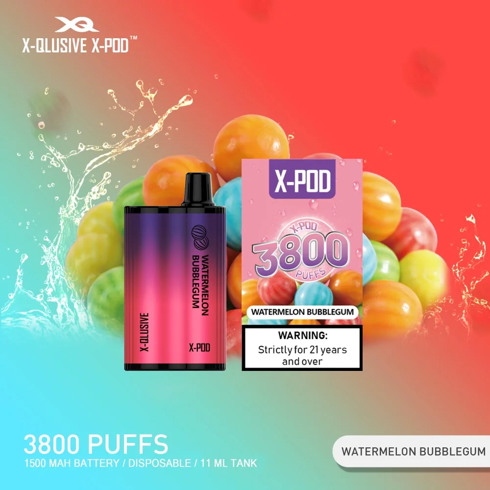 x qlusive x pod watermelon bubblegum.webp