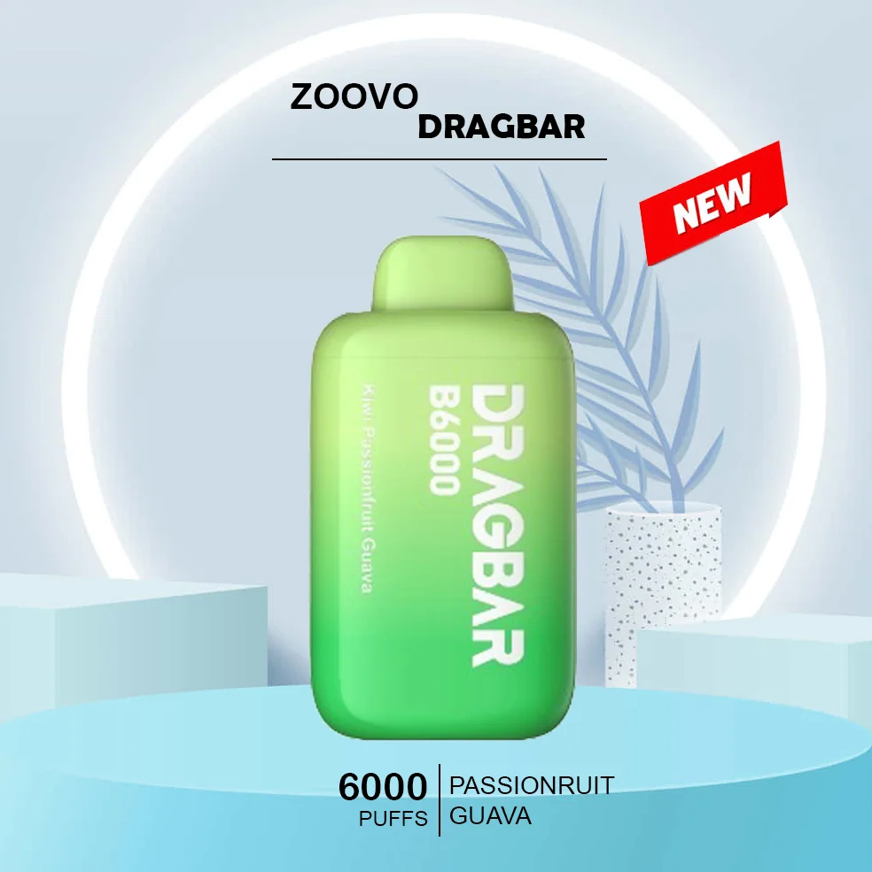 zoovoo dragbar kiwi passionfruit guava 6000 puffs.webp