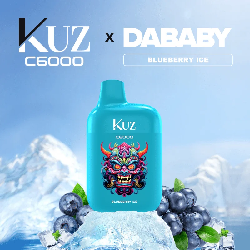 kuz 6000 puffs blueberry ice min.webp