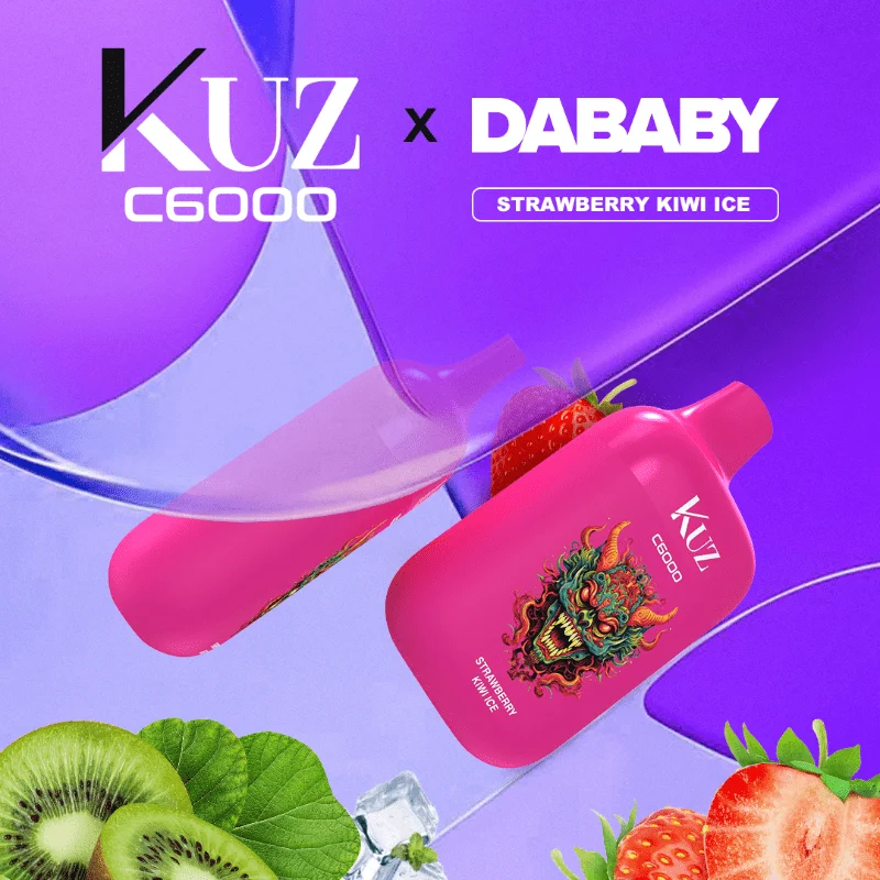 kuz 6000 puffs strawberry kiwi ice min.webp
